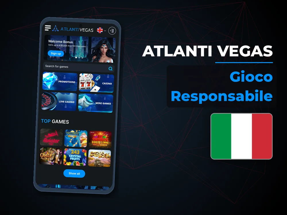 Atlanti Vegas - Gioco Responsabile