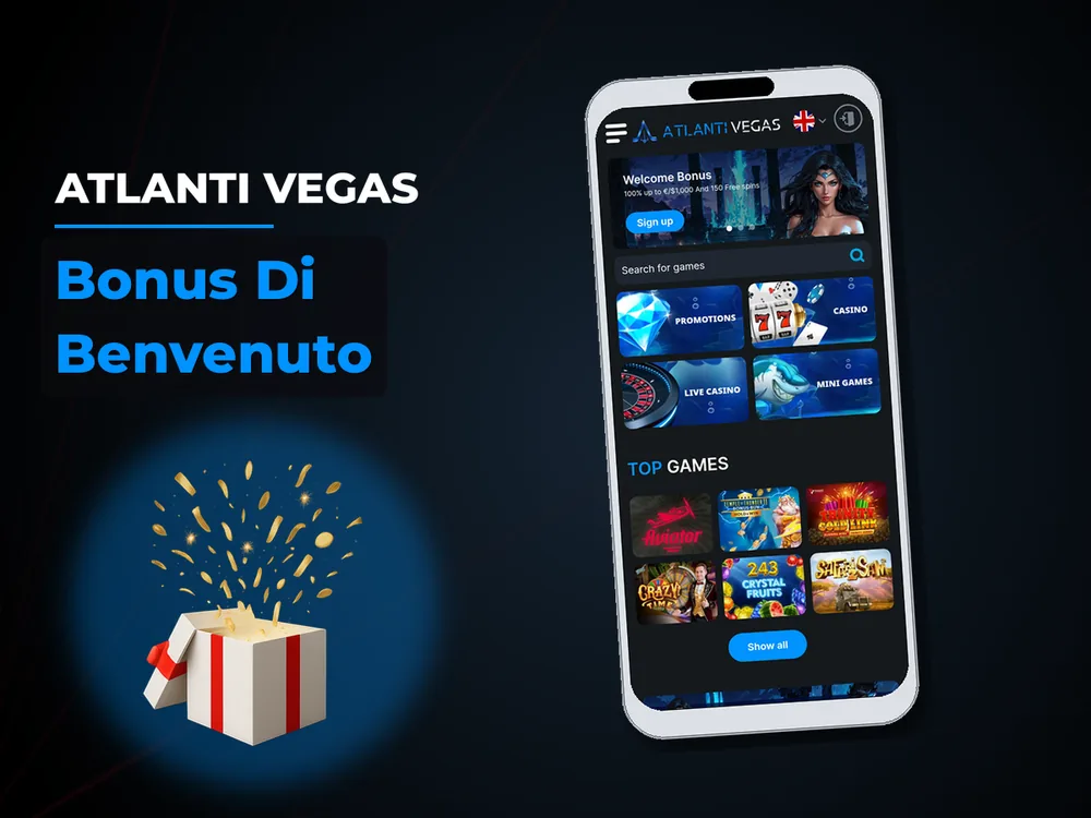 Atlanti Vegas - Bonus Di Benvenuto