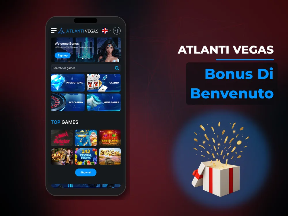 Atlanti Vegas - Bonus Di Benvenuto