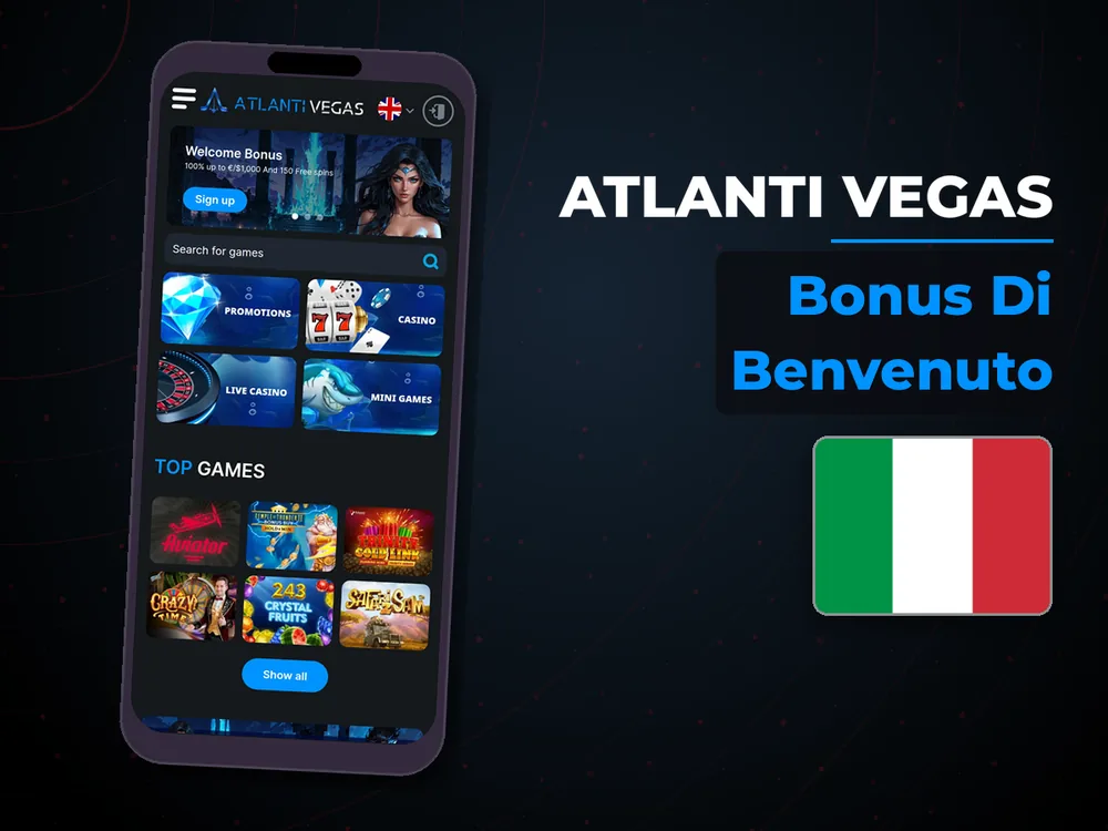Atlanti Vegas - Bonus Di Benvenuto