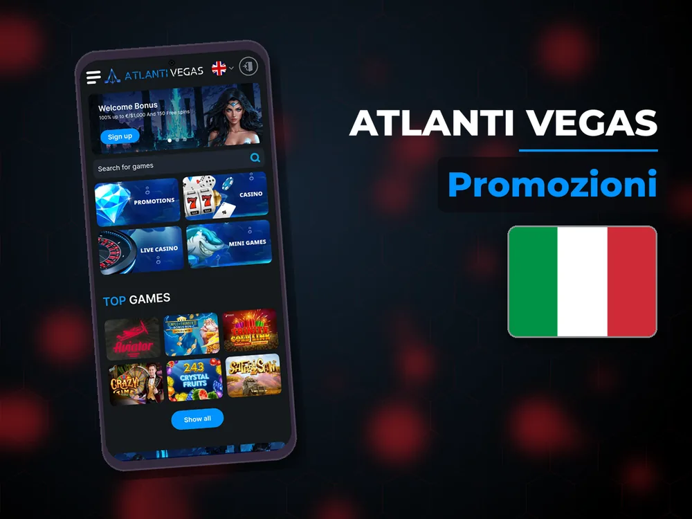Atlanti Vegas - Promozioni