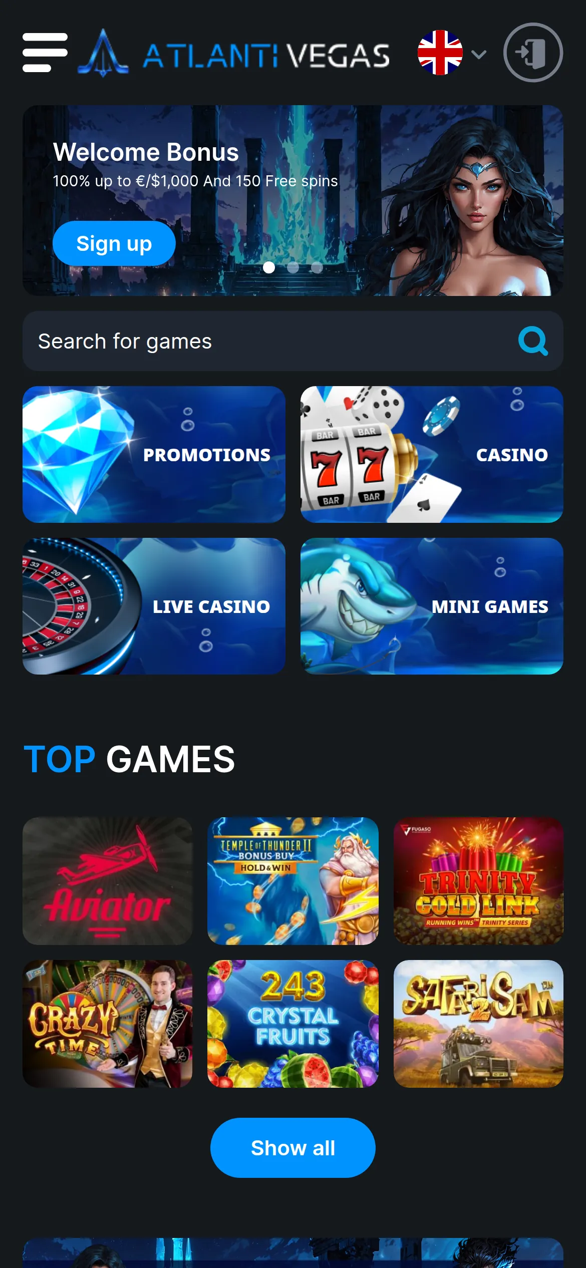 Homepage